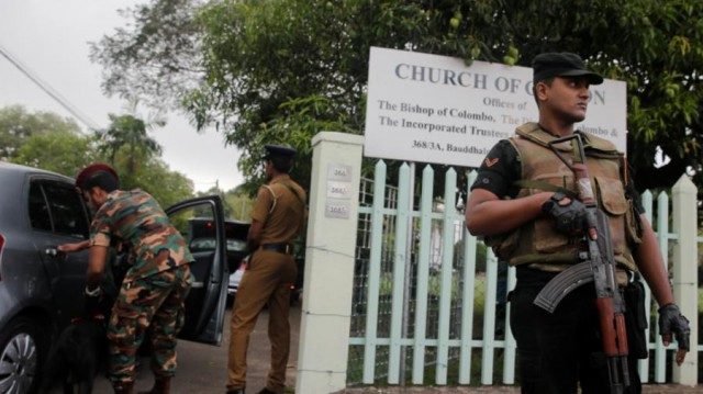 Click to enlarge Sri Lanka suicide bomb terror attacks