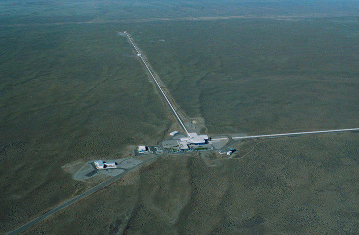 Click to enlarge LIGO site