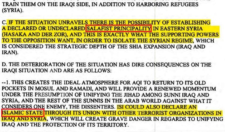 Click to enlarge training Salafists