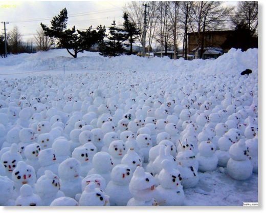 Global warming protesters
