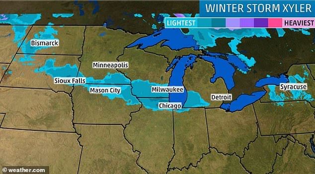 snow map
