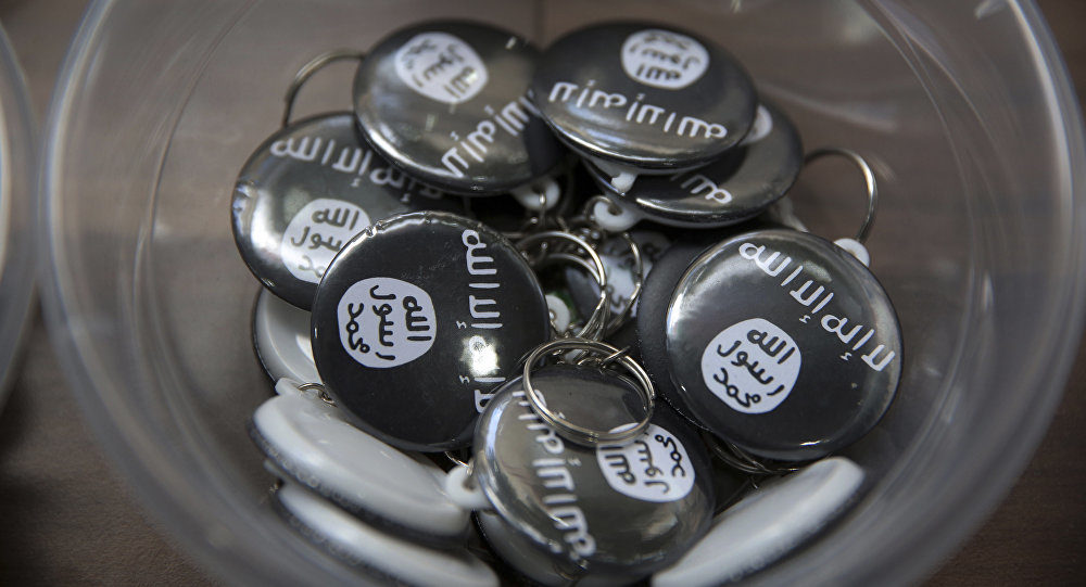 ISIS promotional buttons