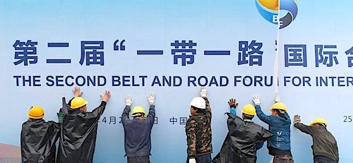 Belt&Road billboard