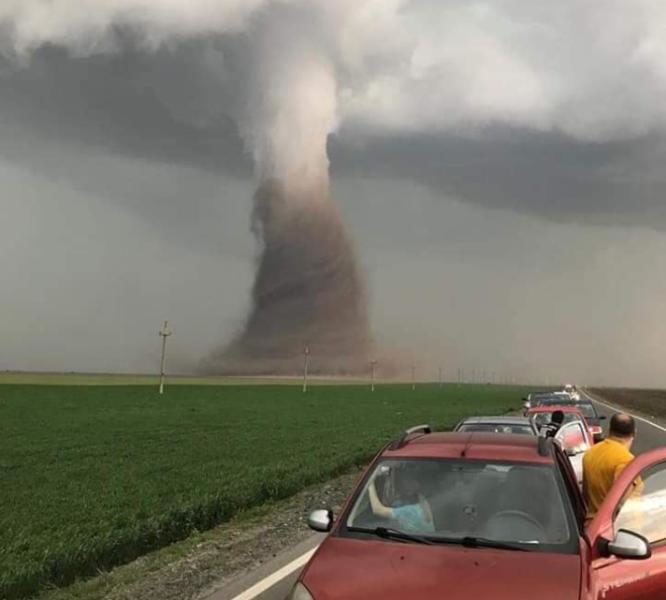 Romania tornado