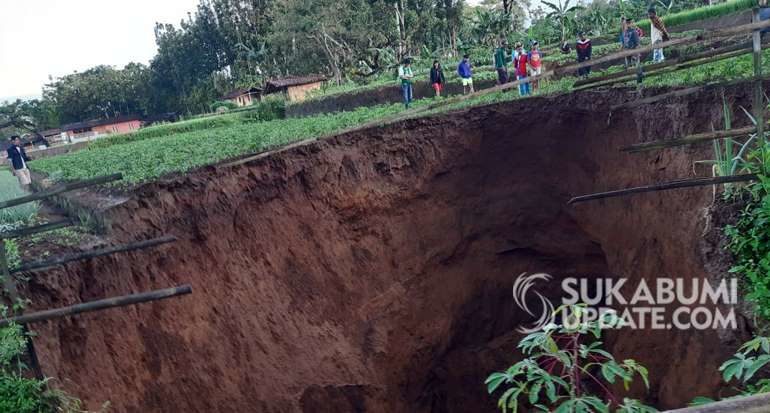 Video Shows Huge Sinkhole That Swallowed Farmers Field In