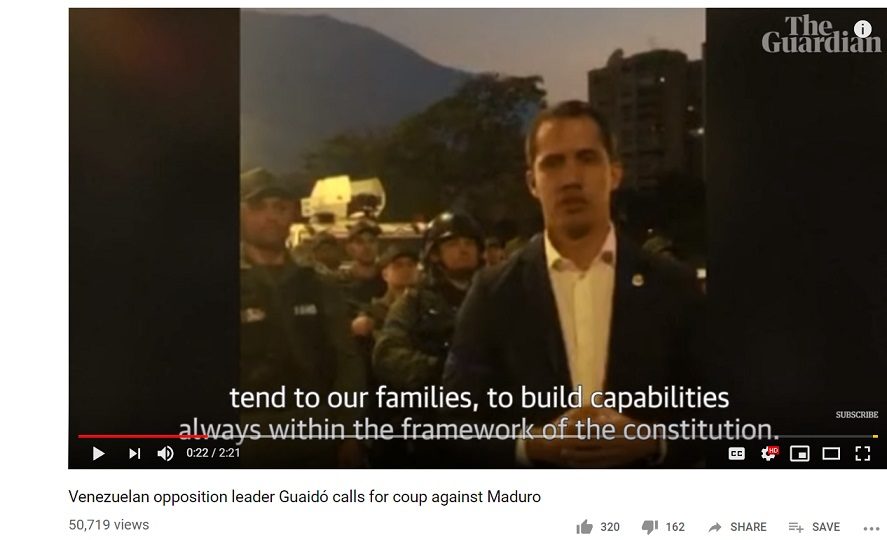 Guardian Venezuela coup