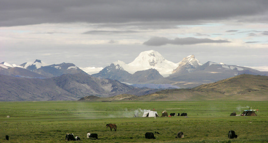 Tibetan plateau