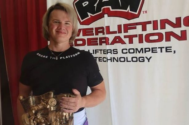 Click to enlarge Mary Gregory trans powerlifter