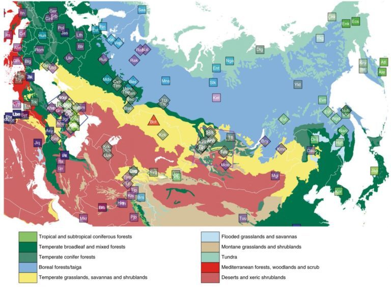 inner eurasia map history