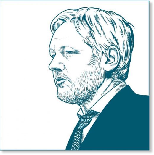 Click to enlarge Assange