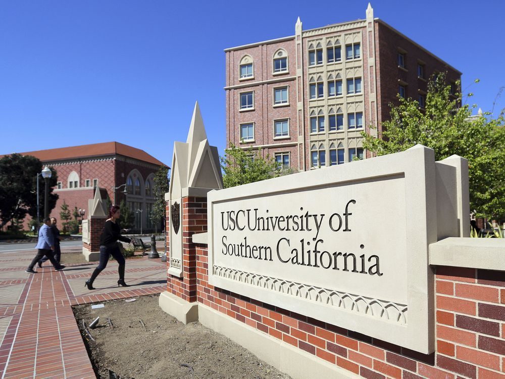 Click to enlarge University of Souther California