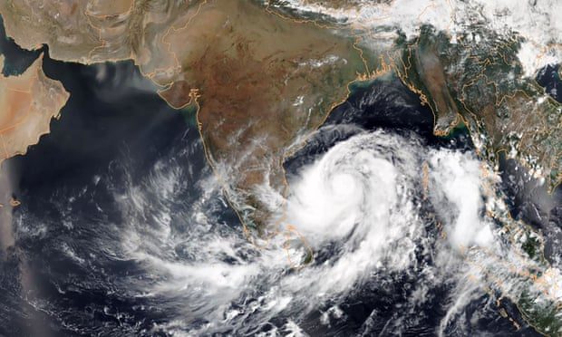Tropical Cyclone Fani gathers force in the Bay of Bengal