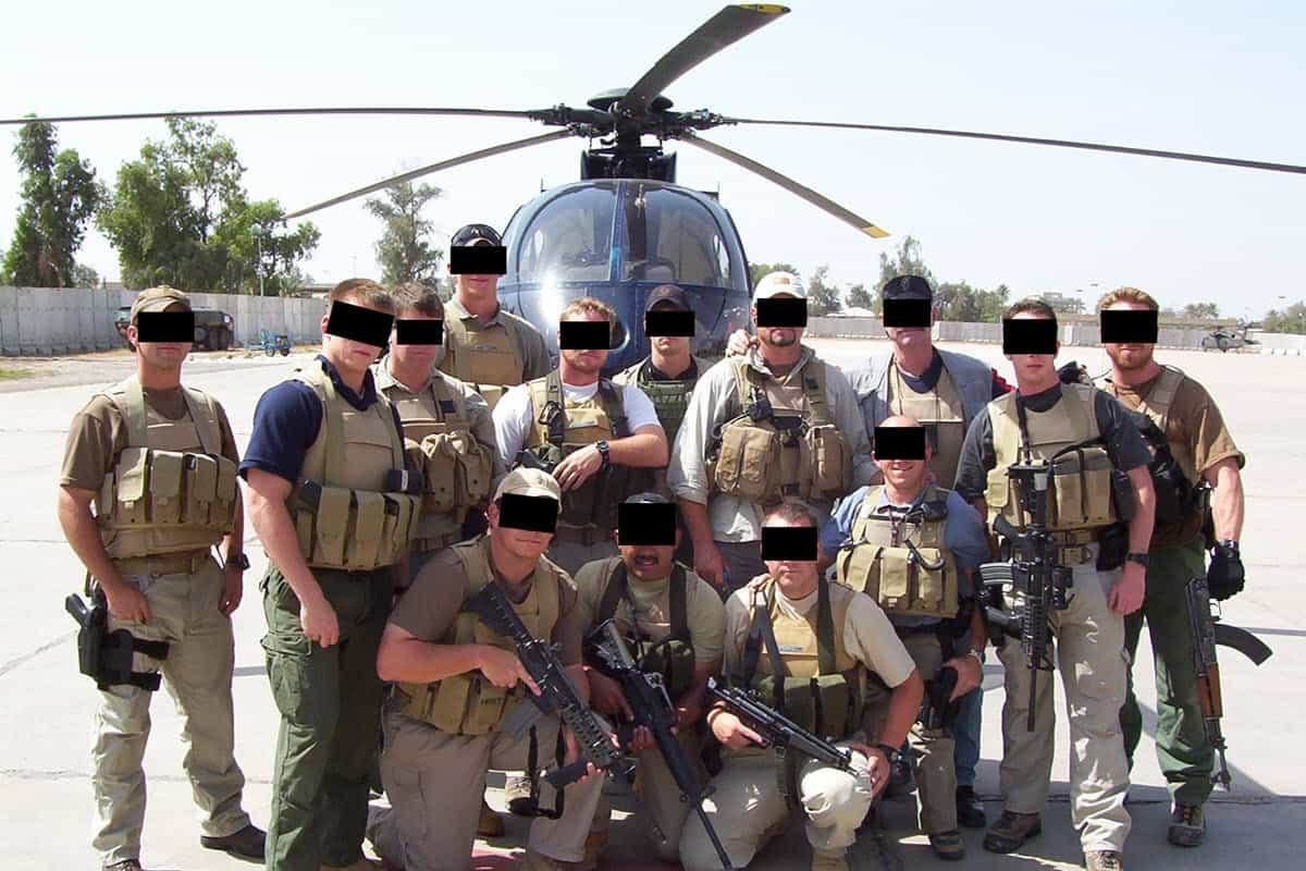 Iraq Blackwater mercenaries