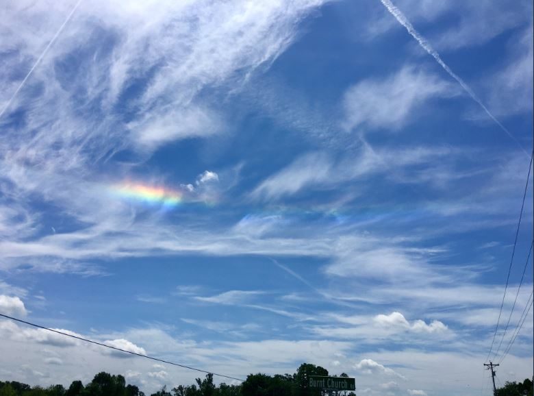 Circumhorizontal arc over AL