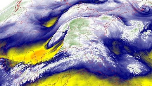 NOAA sateillite image