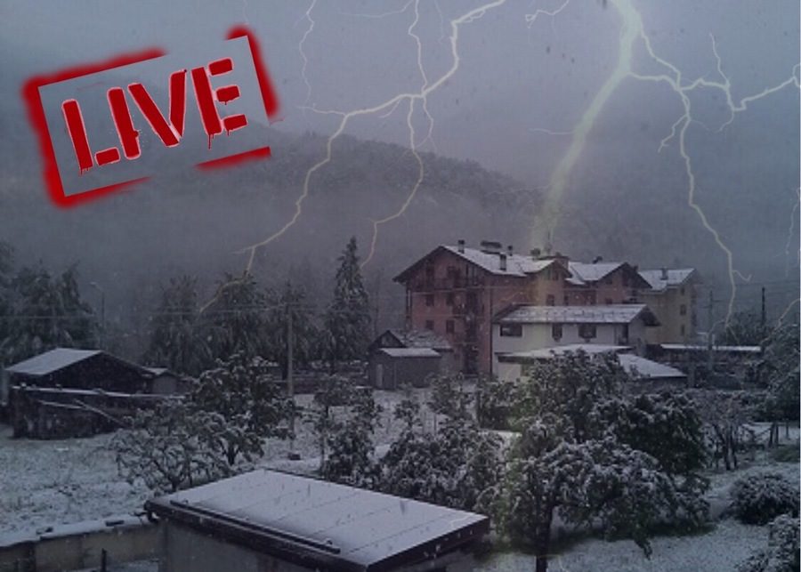 Fresh snow in Italy