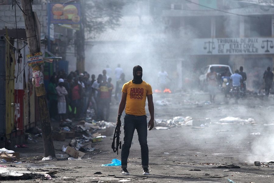 Click to enlarge haiti protests