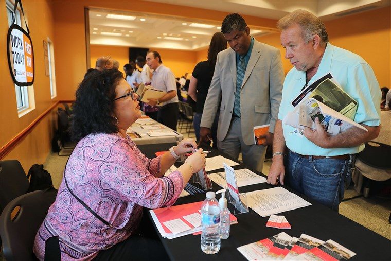 Click to enlarge job fair