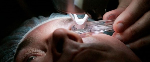 Click to enlarge Eye surgery