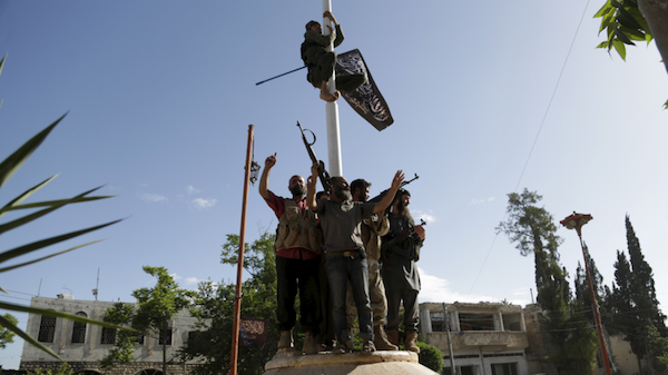Click to enlarge Members of al Qaeda's Nusra Front