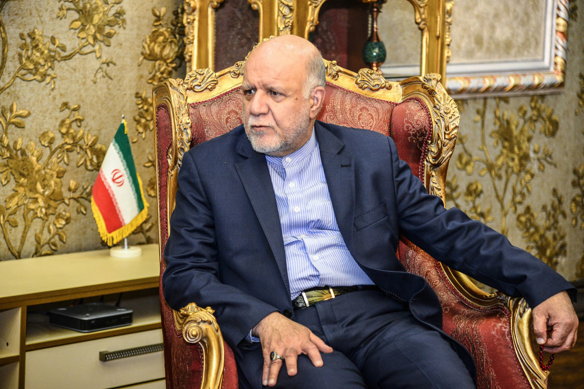 Iran Petroleum minister Bijan Zangeneh