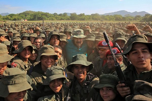 Click to enlarge Venezuela troops
