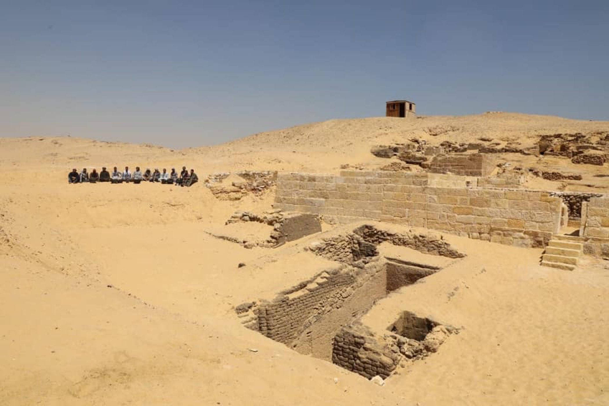 Click to enlarge Giza Pyramids Cemetry
