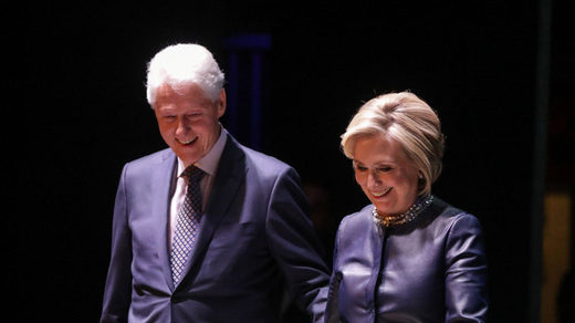Click to enlarge Bill and Hillary