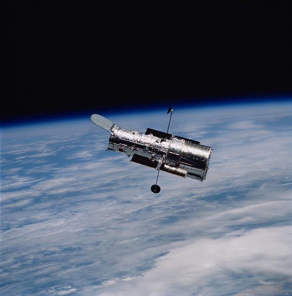 Click to enlarge The Hubble Telescope