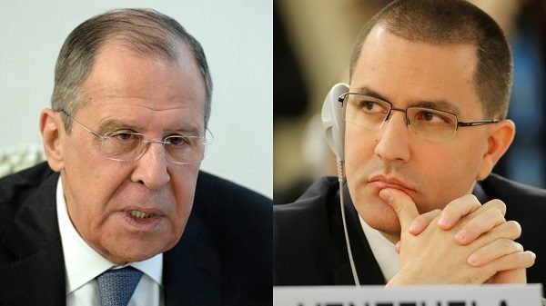 Click to enlarge Sergey Lavrov and Jorge Arreaza