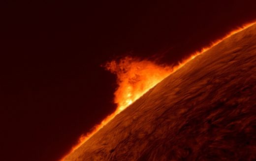 Click to enlarge Solar Prominence