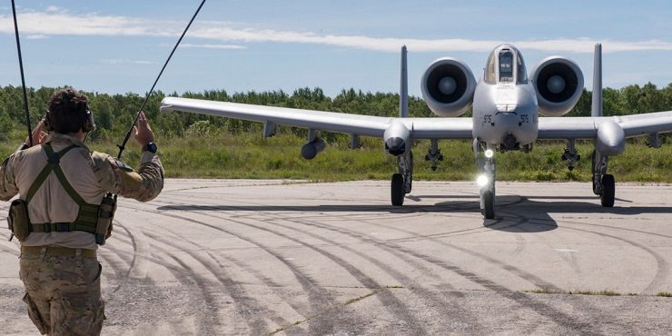US warplane