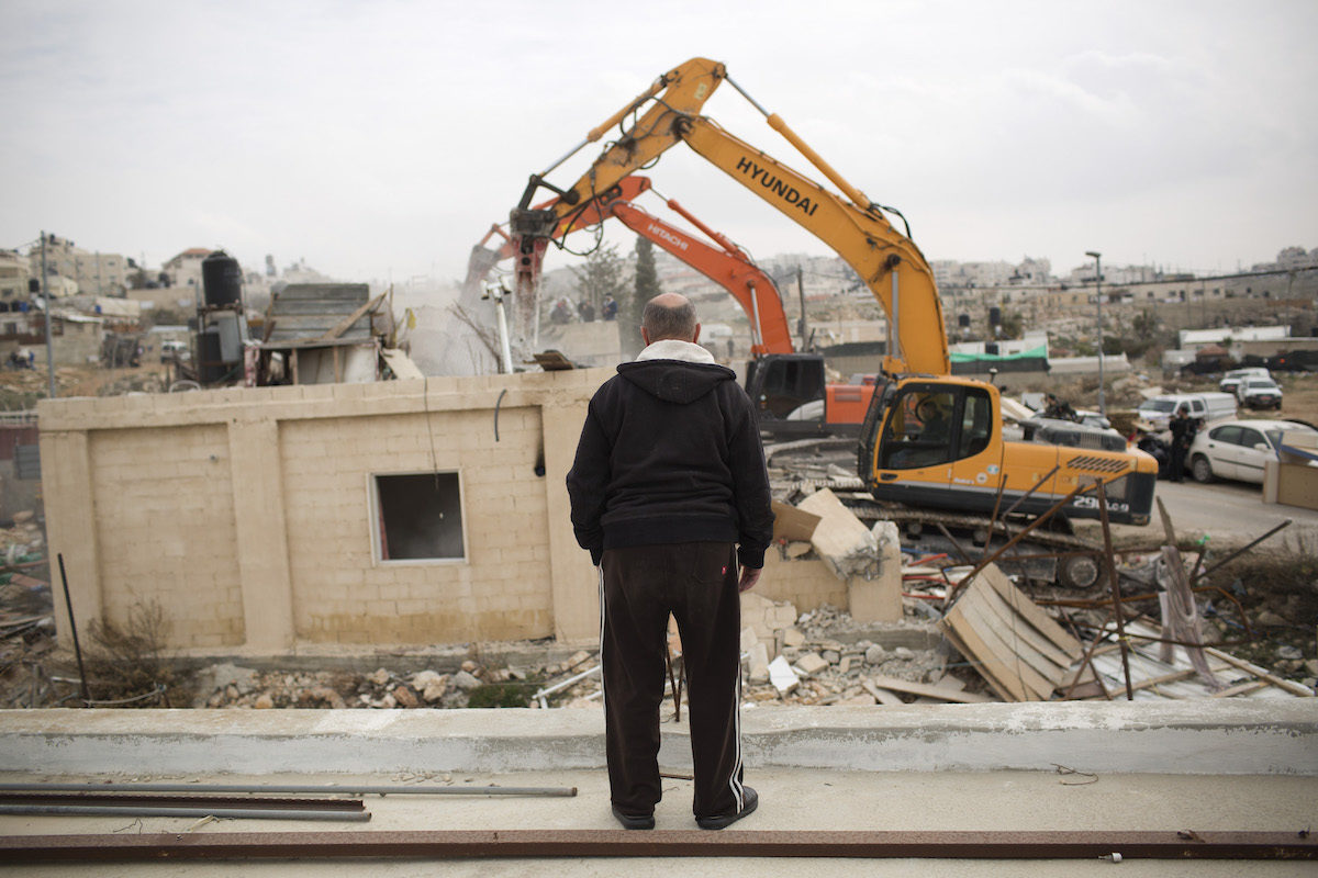 Palestinian home demolition Israel Jerusalem