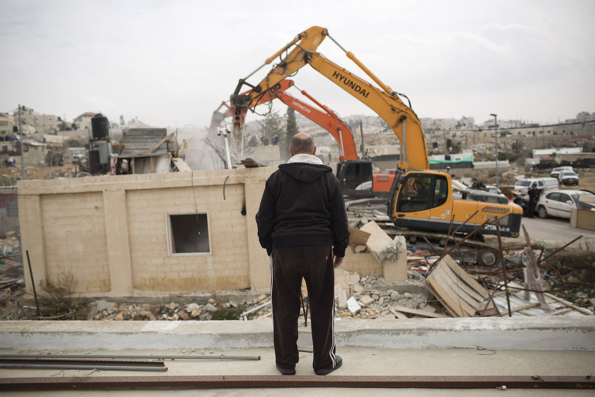 Click to enlarge Palestinian home demolition Israel Jerusalem