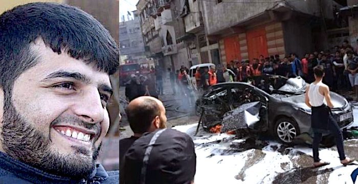 Khudari/Car destroyed