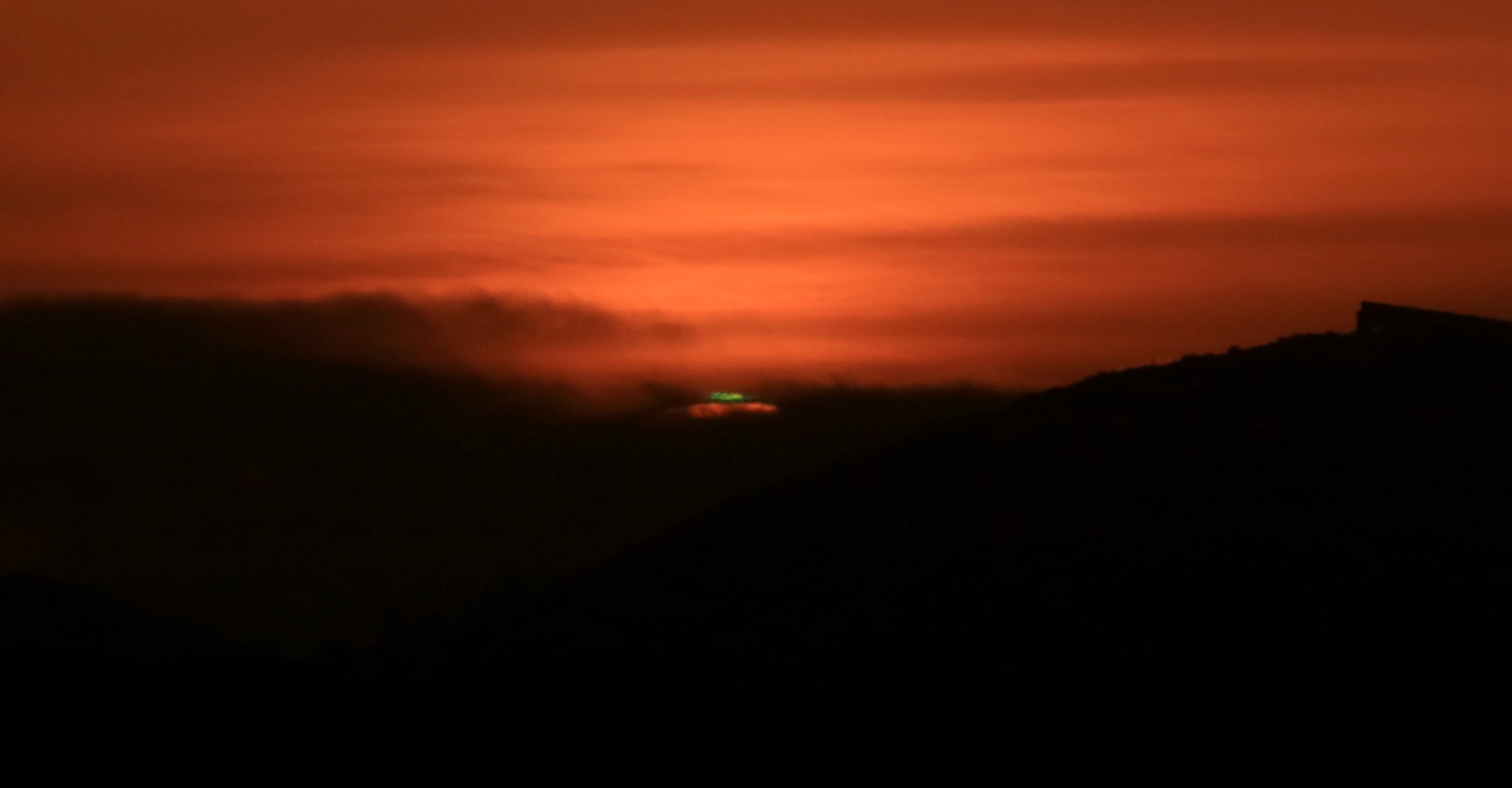 Click to enlarge greenflash sun