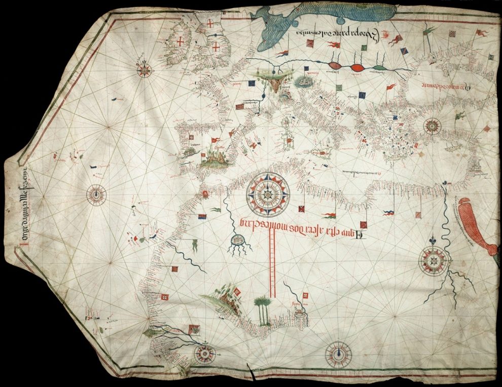 medieval map mediterranean