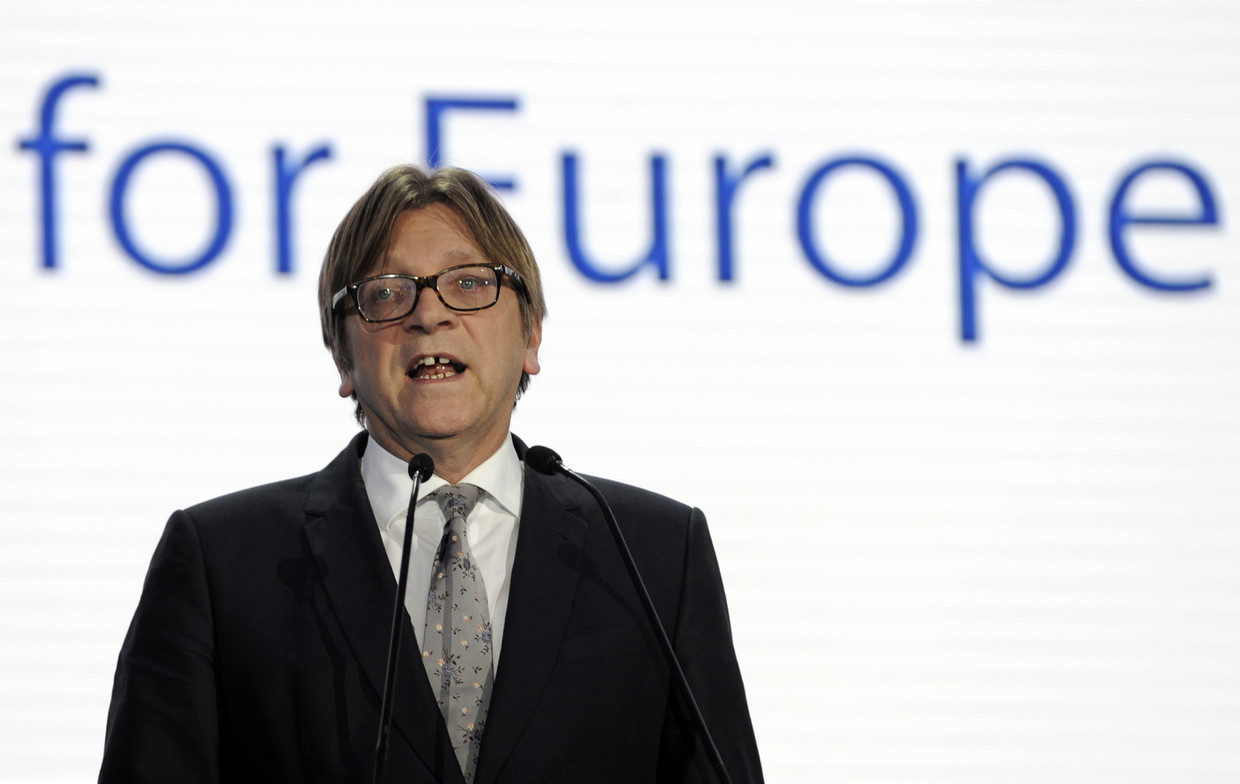 Click to enlarge Guy Verhofstadt