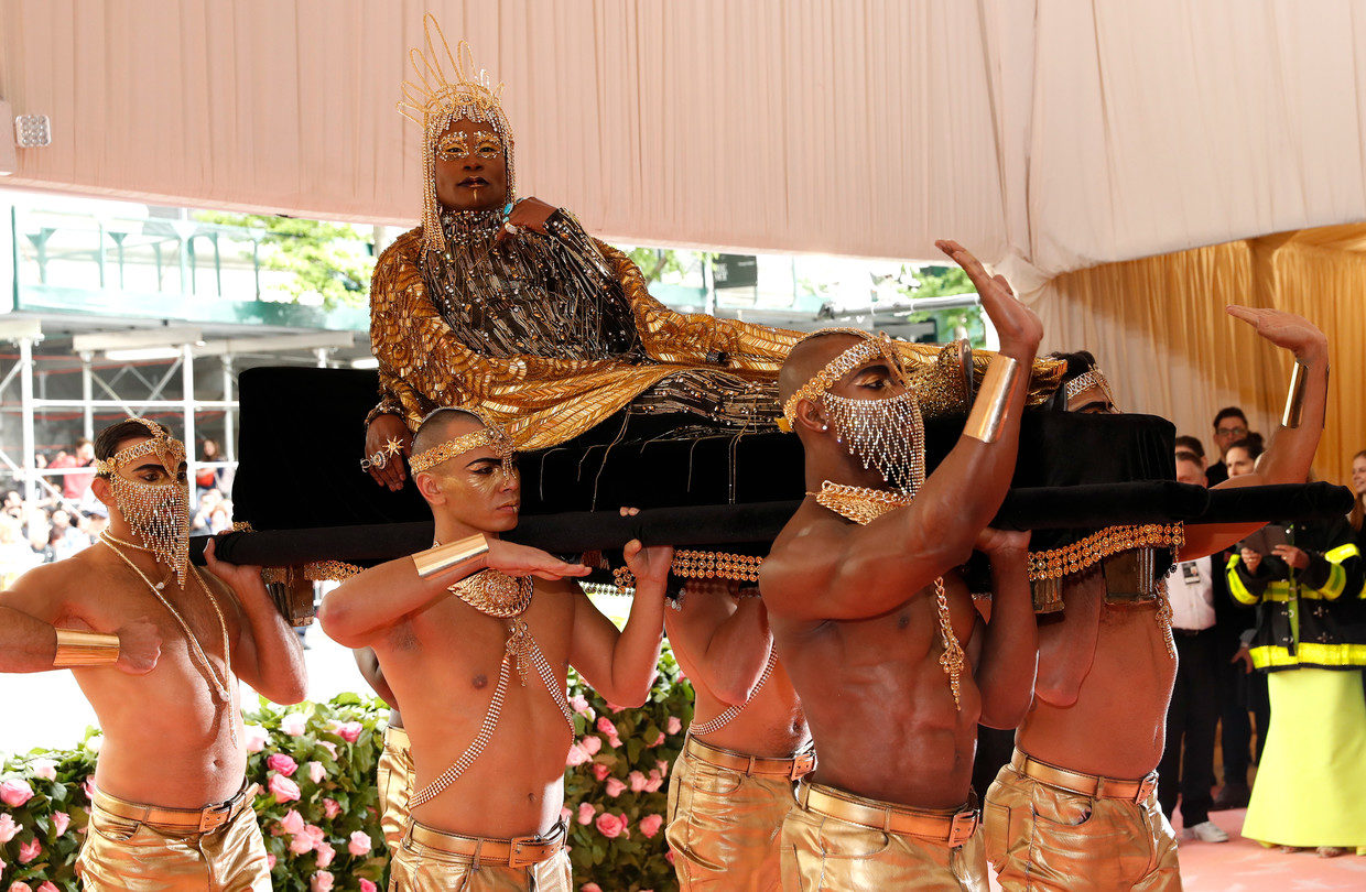 Click to enlarge Billy Porter at the Met Gala