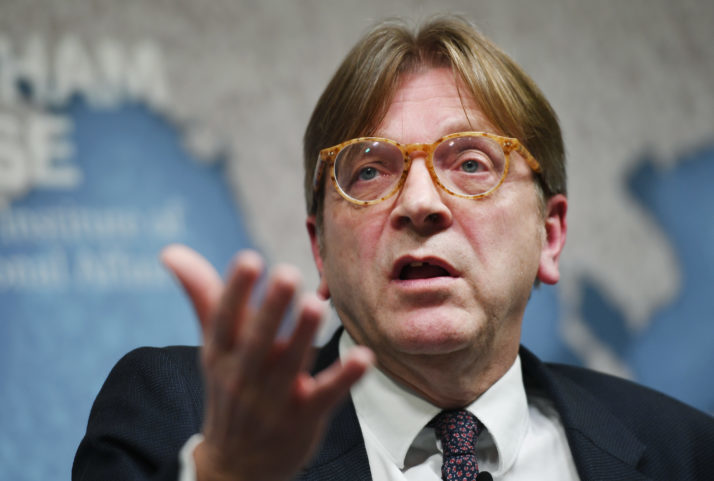 Guy Verhofstadt Brexit EU