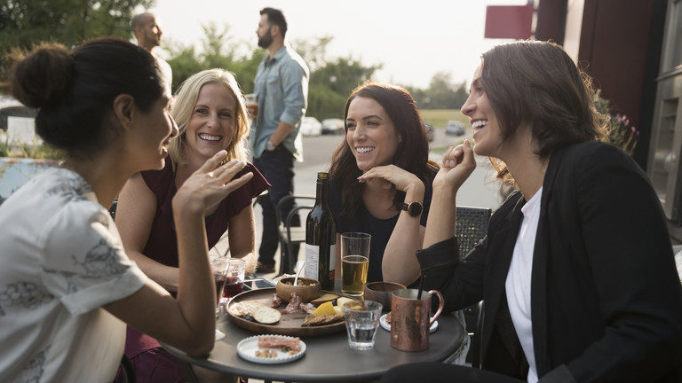 people smiling
