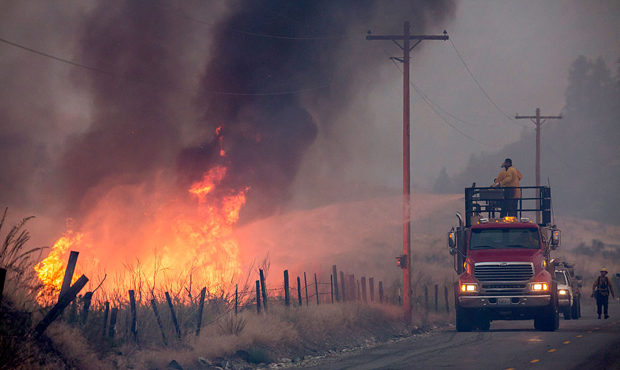 Click to enlarge Wildfires