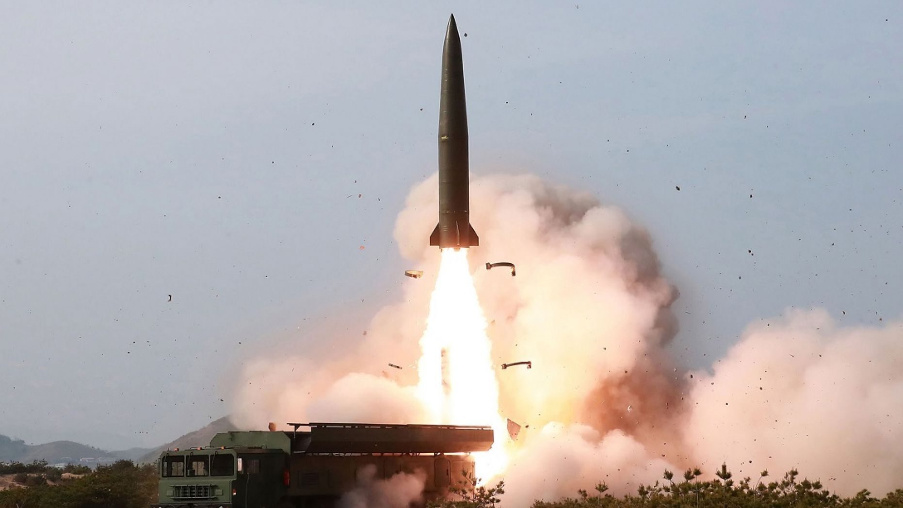 Click to enlarge North Korea missile