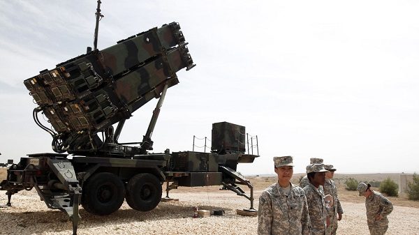 US Patriot missile system