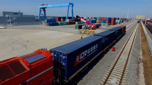 Chinese shipping port