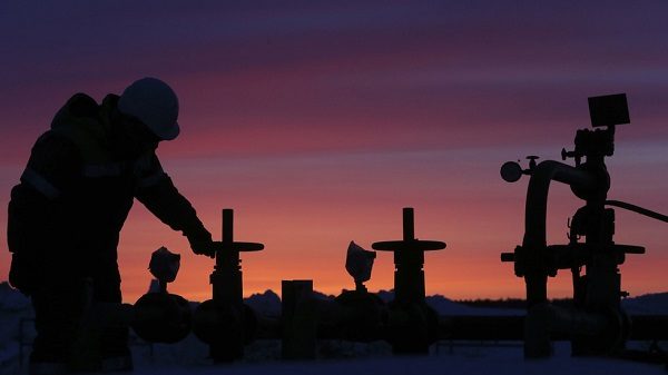 Oil workers