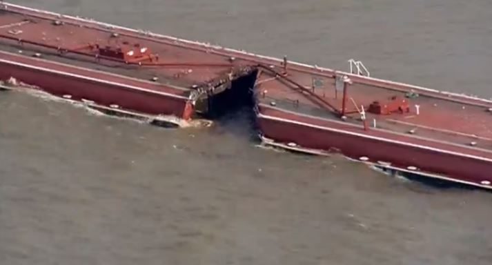 Click to enlarge barge split