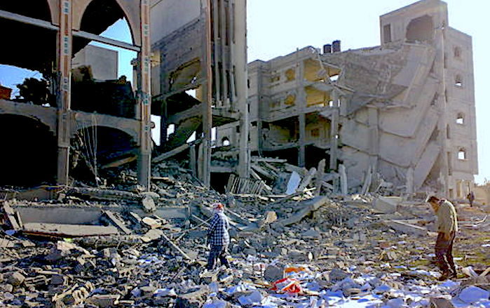 Gaza destruction