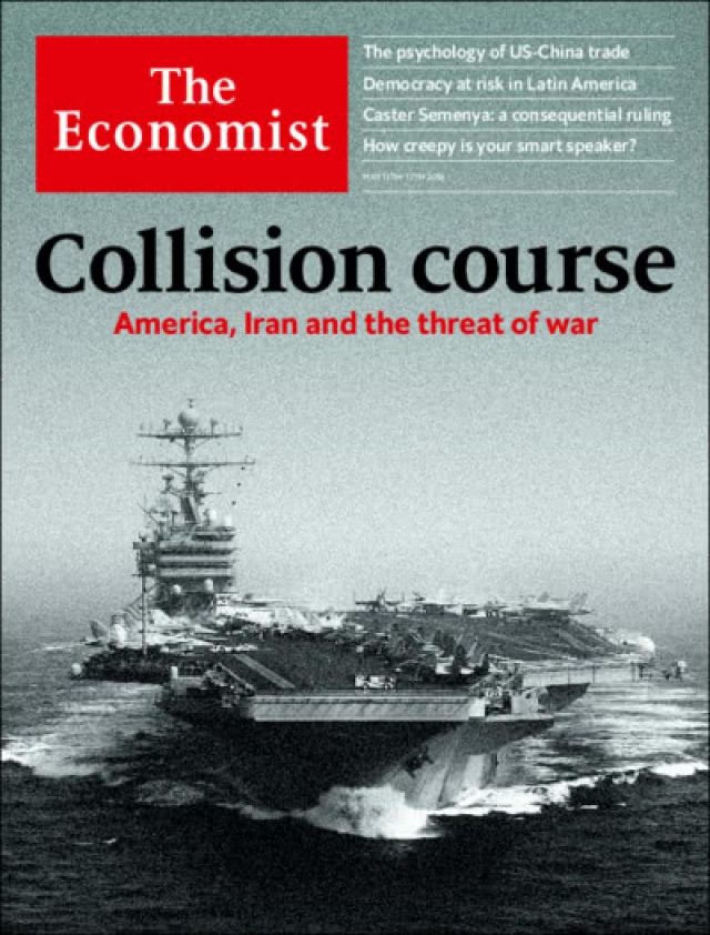 The Economist on US-Iran Collision course