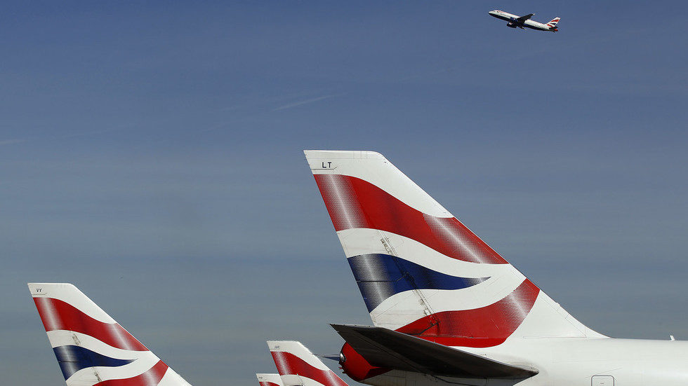 British Airways passenger jets